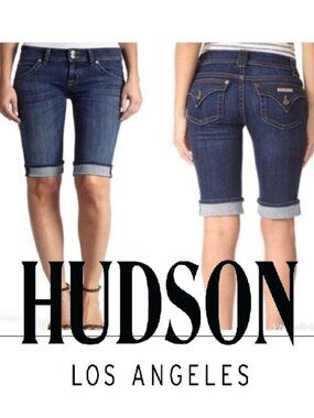 Hudson Jeans Shorts Palerme knee cuffed